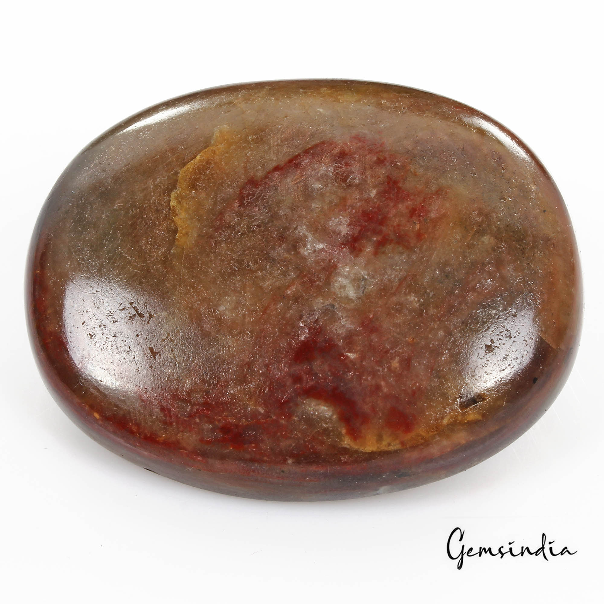 Certified 300 Cts Natural Untreated Brown Red Sapphire Oval Cab Loose Huge Gem