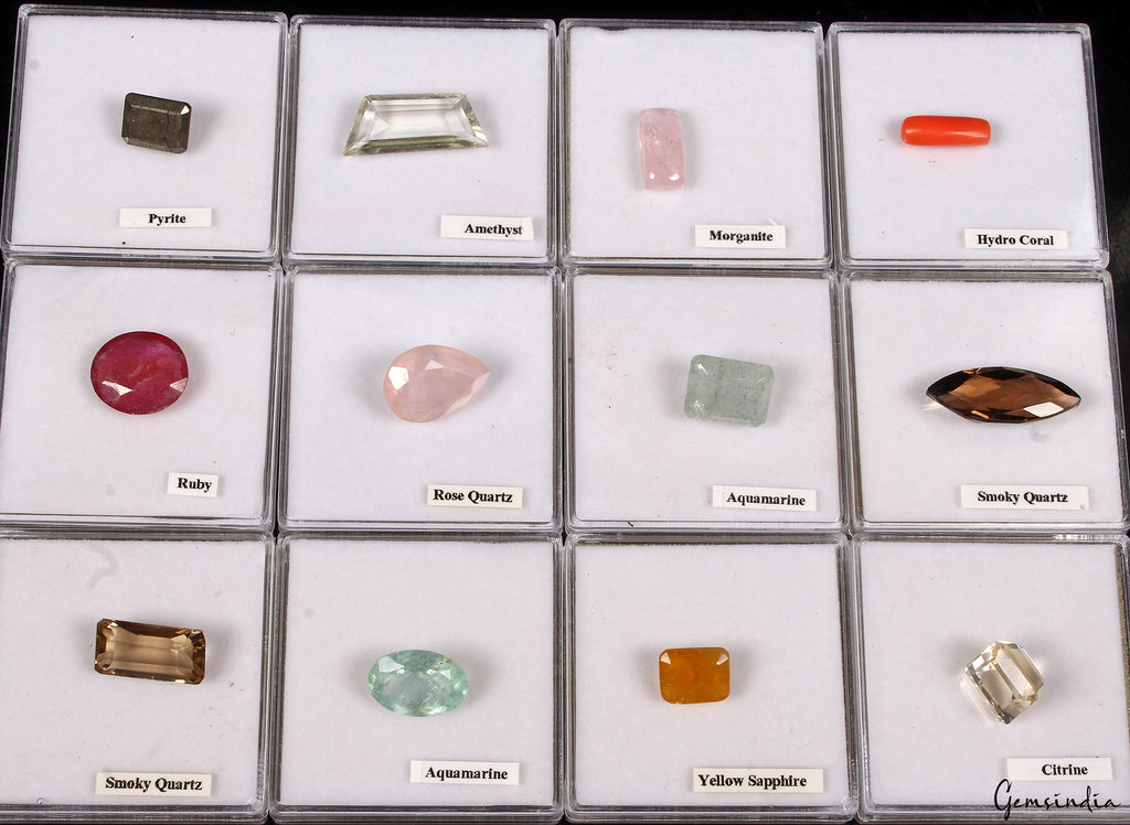 Citrine Lot, Loose Gemstone, Color Enhanced — 30 Pieces, 6mm to 26mm, 184.00 Ct