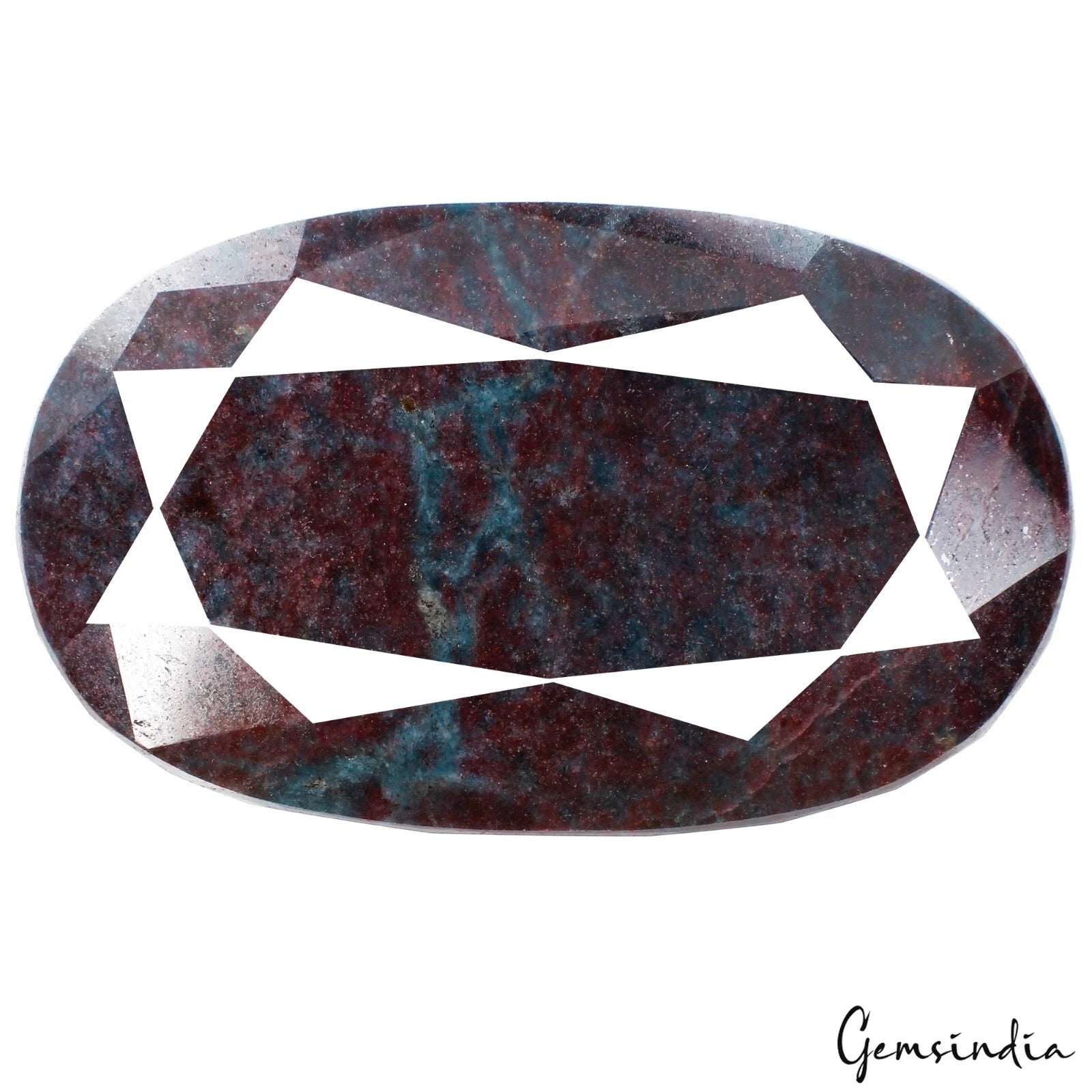 2570Ct Natural Untreated Ruby Kyanite Oval Earth Mined Huge Museum Size Gemstone
