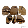 Septarian Lot, Cabochon, Untreated — 6 Pieces, 30mm to 40mm, 270.00 Ct