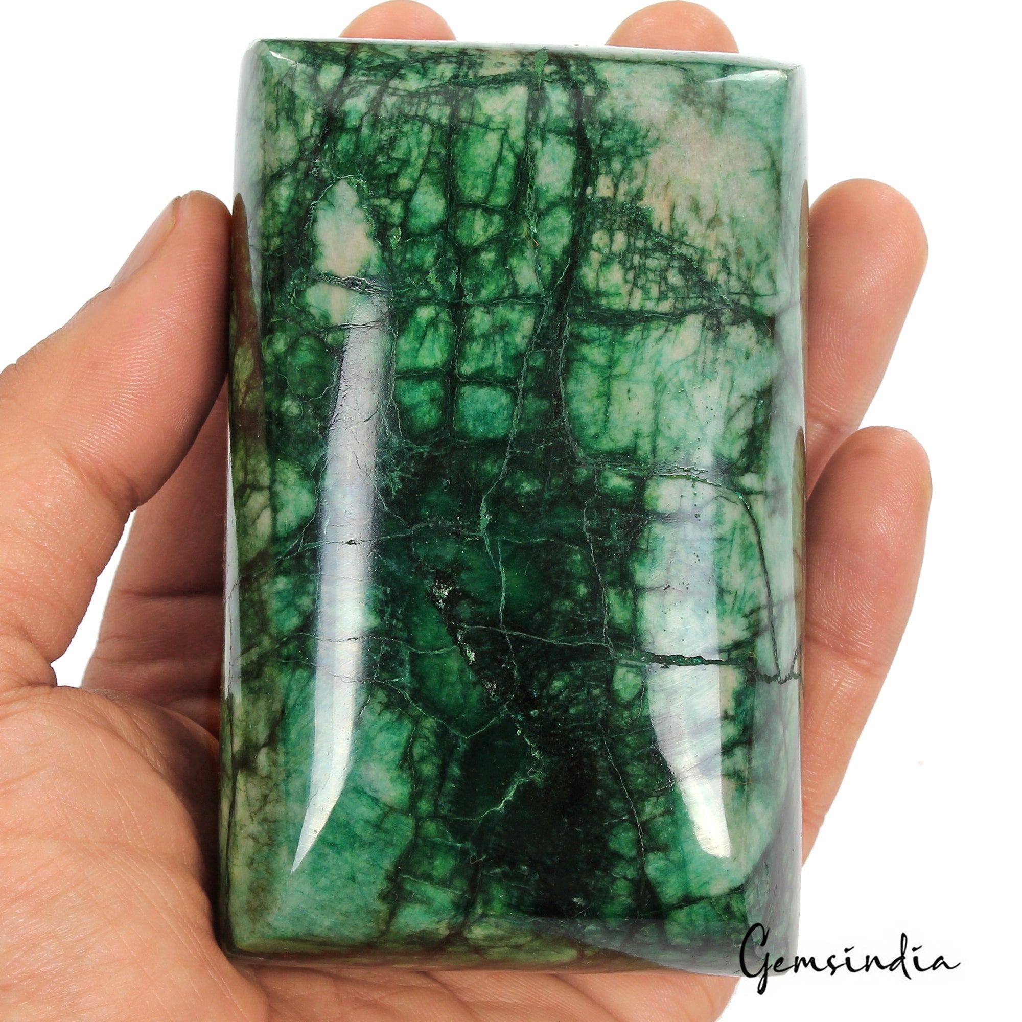 3060 Ct Natural Earth Mined Rectangular Cabochon Emerald Huge Size Loose Gems