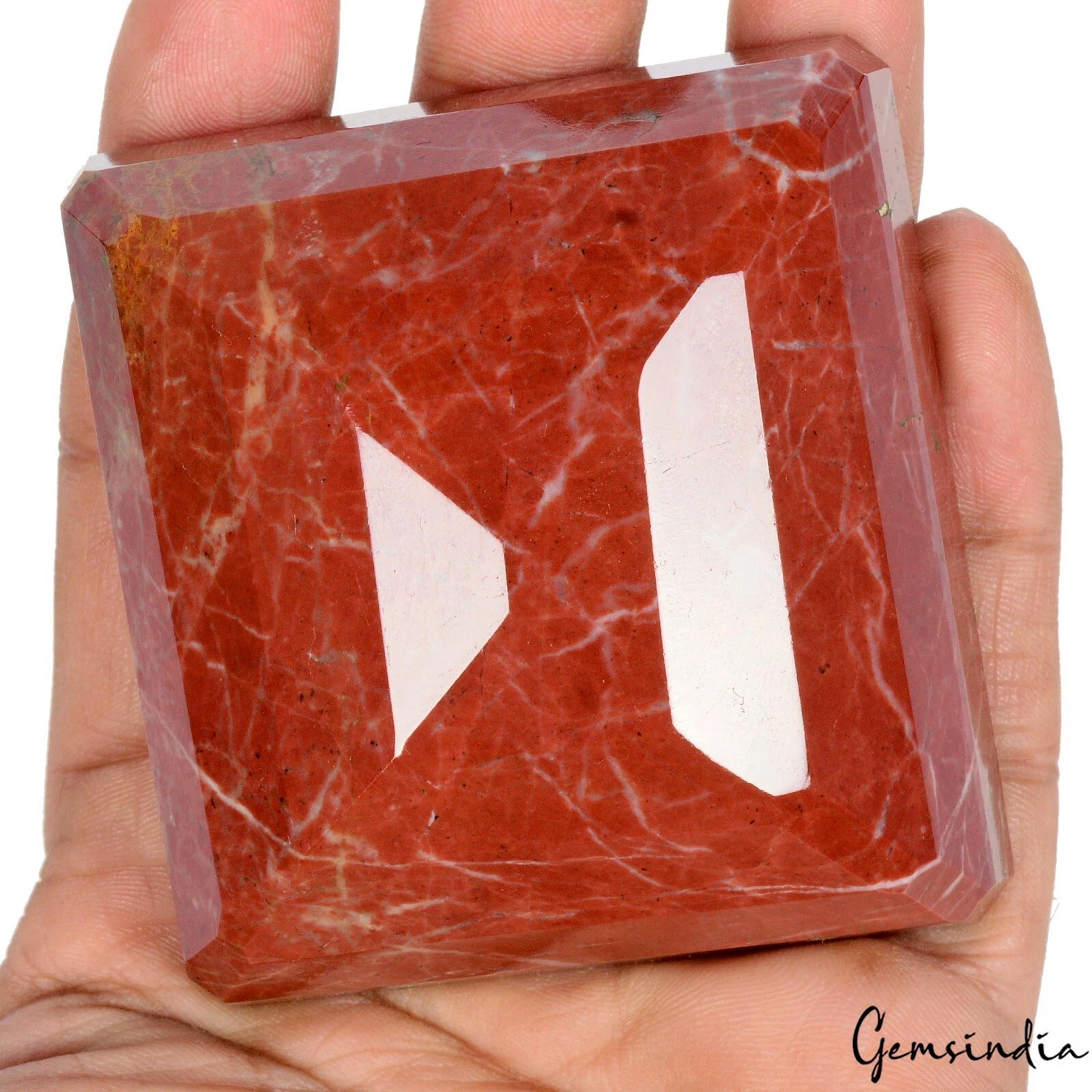 1500 Cts Natural Untreated Red Jasper Octagon Cut Huge Size Loose Earthmined Gem