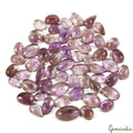 1200Ct Unheated 59 Pc Lavender Amethyst Brazil Mix Shape Loose Gemstones 15-21mm