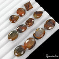 Certified 103.80 Ct/11Pcs Natural Untreated Bi-Color Sapphire Mix Cut Loose Gems