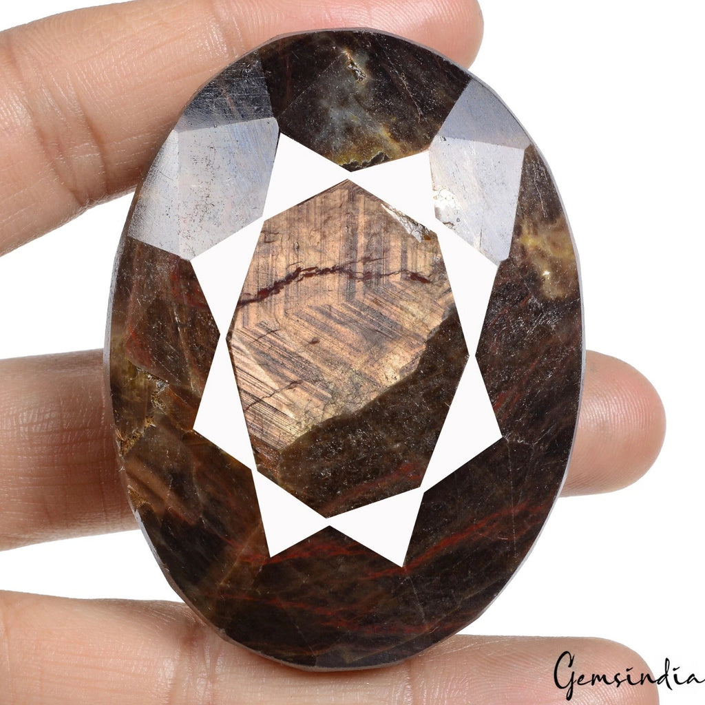 Sapphire Loose Gemstone, Untreated, Golden — 26mm, 960 Ct, Madagascar