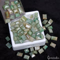 78 Pcs Natural Green Emerald From Brazil Mix Cut Loose 7-10mm Gemstones Lot