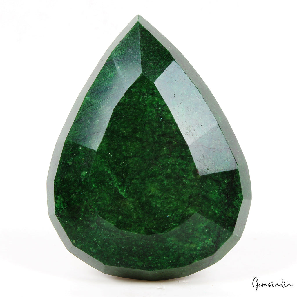 Fabulous Green Emerald Earth mined 540 Ct Natural Huge Brazilian Certified Gem