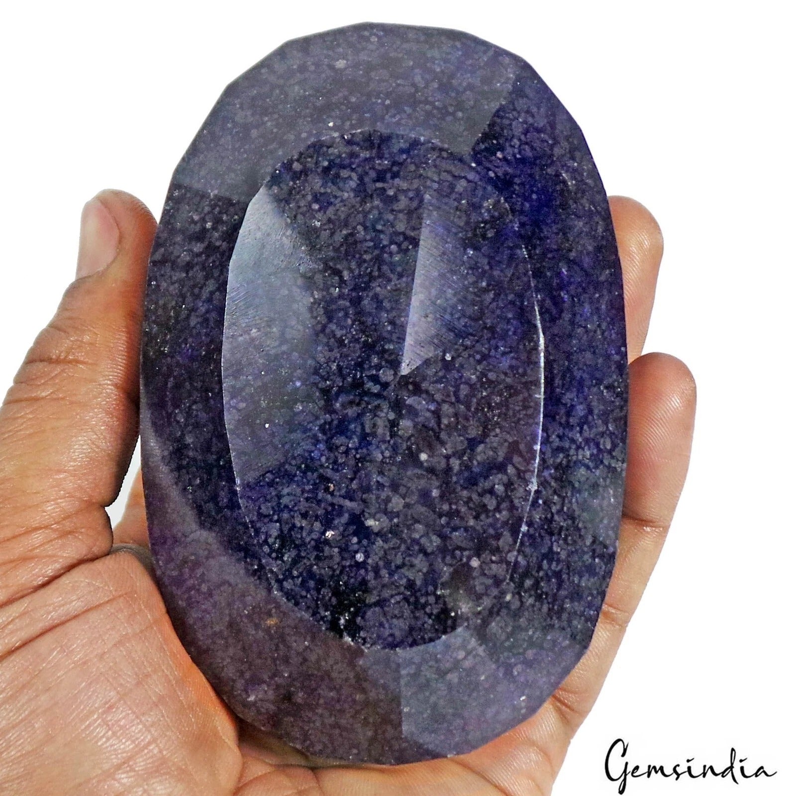 Museum Size 3770 Ct Natural African Dark Blue Sapphire Oval Earth mined Huge Gem
