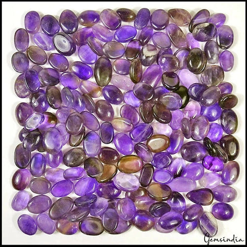 Amethyst Cabochon, Untreated, Purple — 12mm to 18mm, 1000 Ct, Madagascar