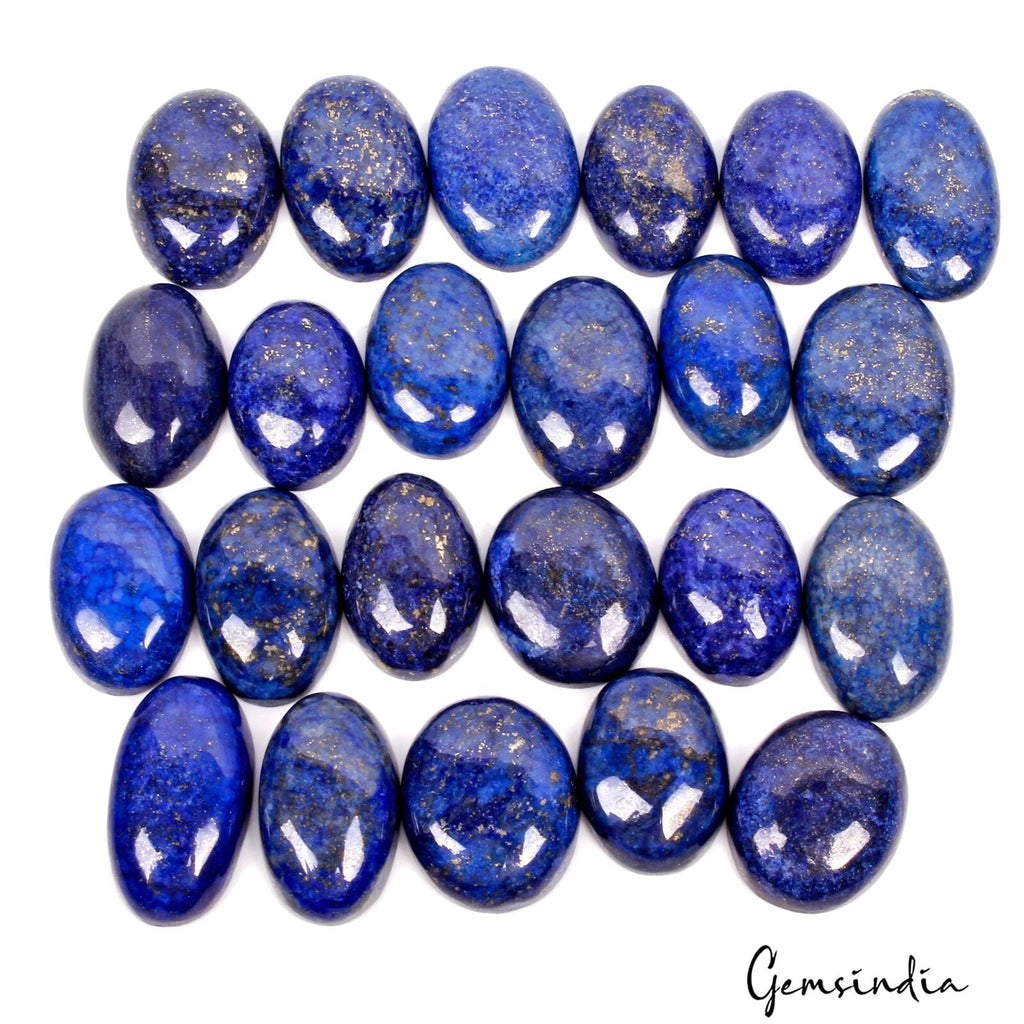Pyrite Lot, Loose Gemstone, Blue — 23 Pieces, 26mm to 32mm, 1000 Ct, Afghanistan