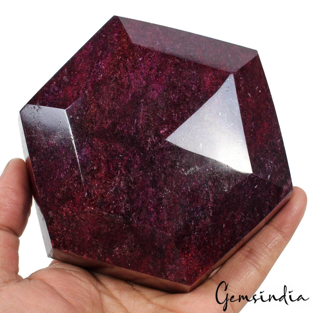 Huge 1.36 Kilo Red Ruby Hexagon Excellent Cut Earth Mined Museum Size Loose Gems