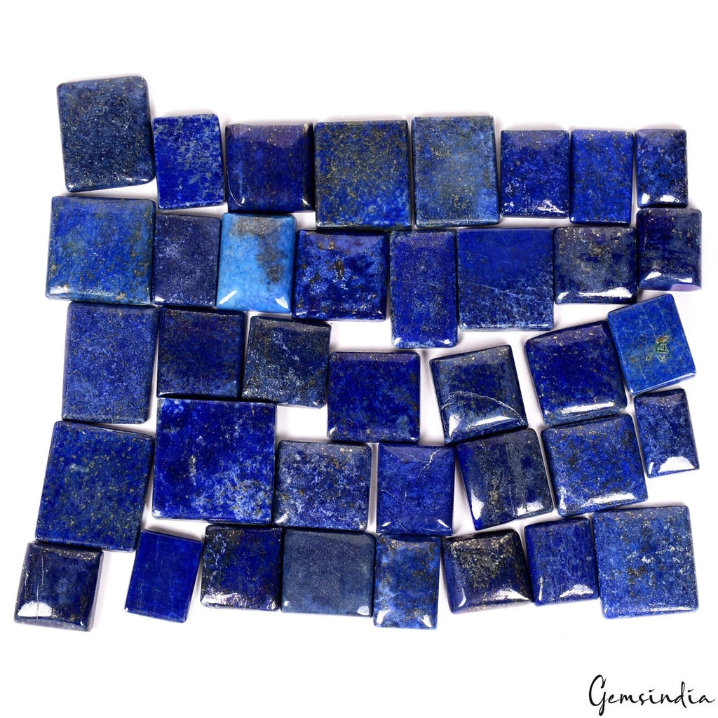 Wholesale Lot 1230 Ct Natural Blue Lapis Lazuli Cabochon Loose Gemstones 20-30mm