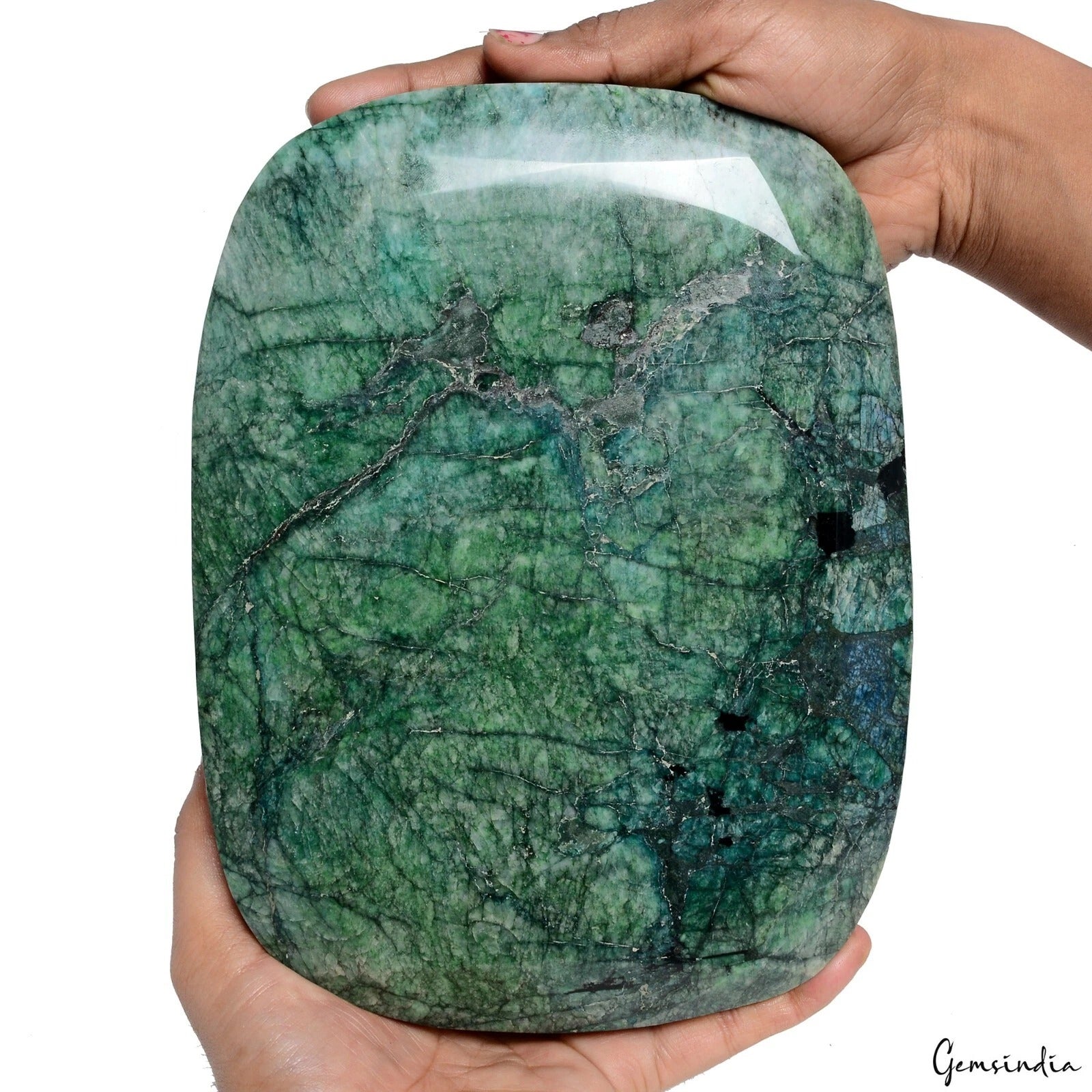 Museum Size 4.7 kg Natural Brazilian Green Emerald Oval Faceted Earth Mined Gem