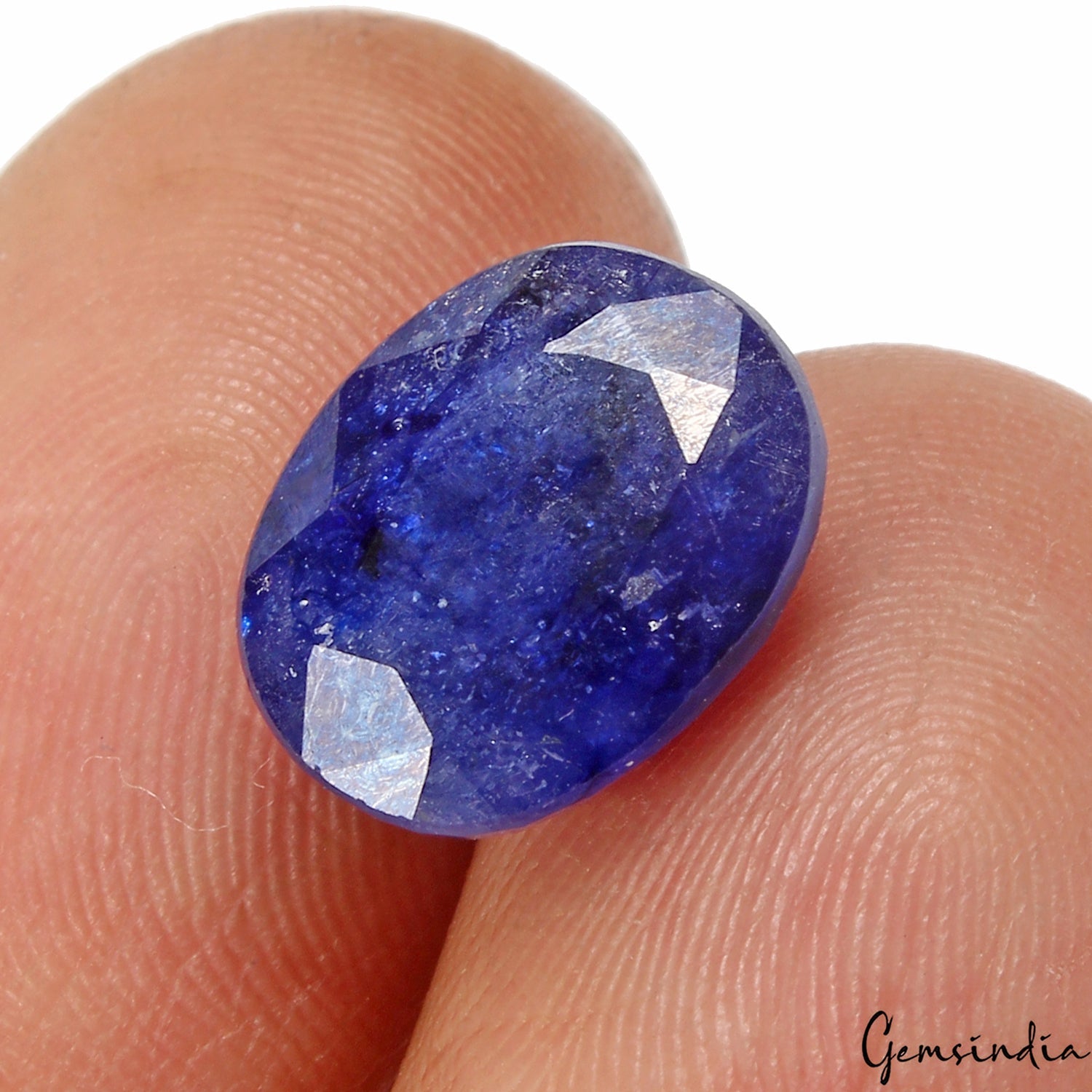 7.90 Cts Natural Blue Sapphire From Ceylon Oval Cut Loose Top Quality Gemstone