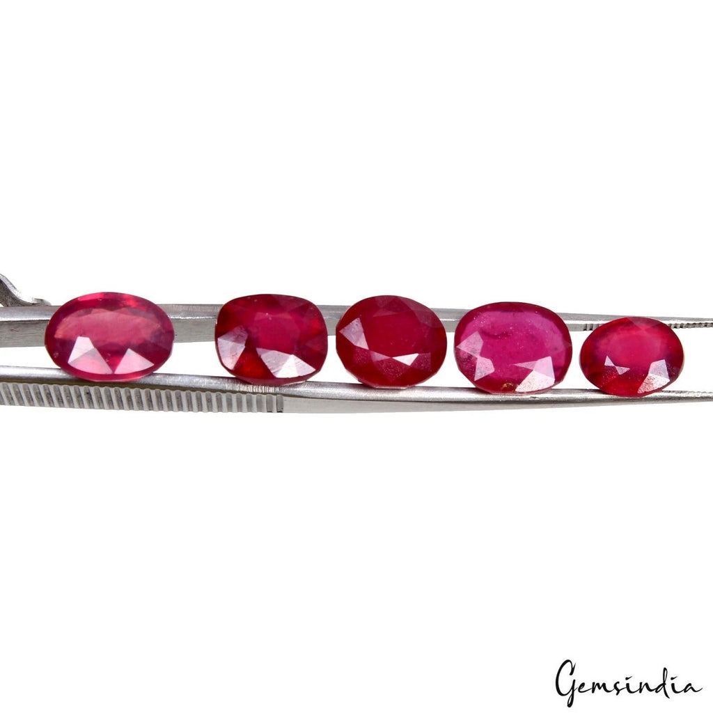 30.70 Ct Mozambique Ruby Extreme Quality Premium Jewelry Making Loose Gems excl.