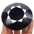 Museum Size 2400 Ct Natural African Dark Blue Sapphire Round Earth mined Gems