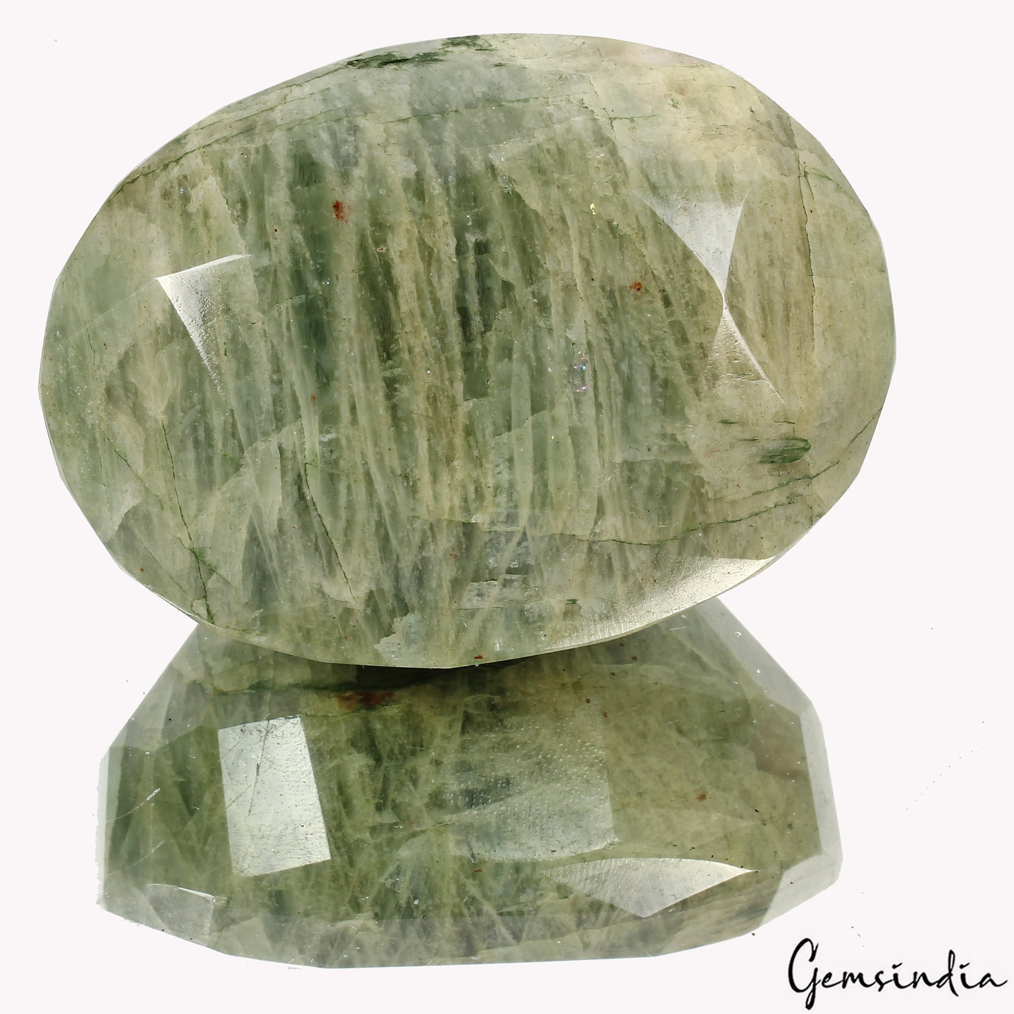 580 Cts Natural Green Emerald Oval Faceted Earth Mined Loose Brazilian Gemstone