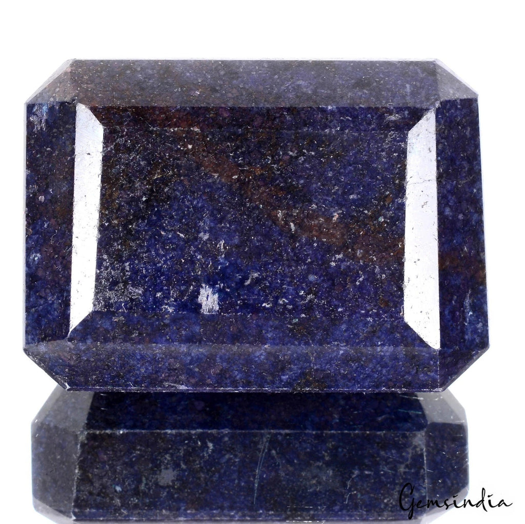 Blue Sapphire Loose Gemstone, Color Enhanced — 76x55x35mm, 2070 Ct, Africa