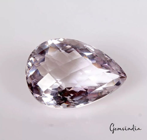 Amethyst Loose Gemstone, Untreated, Purple — 25 x 17 x 13mm, 30.27 Ct, Brazil