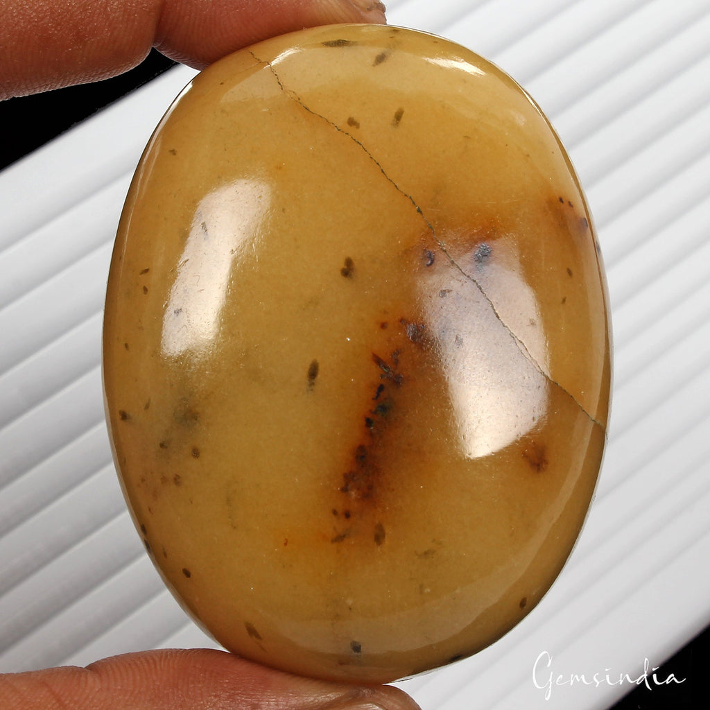 780 Ct Natural Yellow Aventurine Oval Cab Earth Mined Huge Size Loose Gemstone