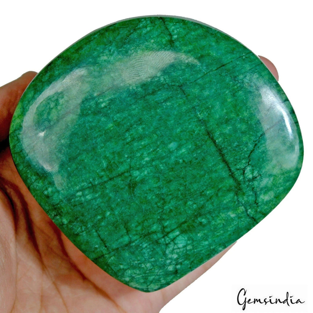 2900 Ct Natural Zambian Green Emerald Pear Cab Huge Size Loose Earth Mined Gem