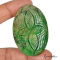 Brazilian Emerald Loose Gemstone, Green — 55 x 38 x 23 mm, 360 Ct, Brazil