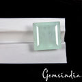 9.00 Ct Natural Certified Green Aquamarine Unheated Loose Square Cut GemstoneNat