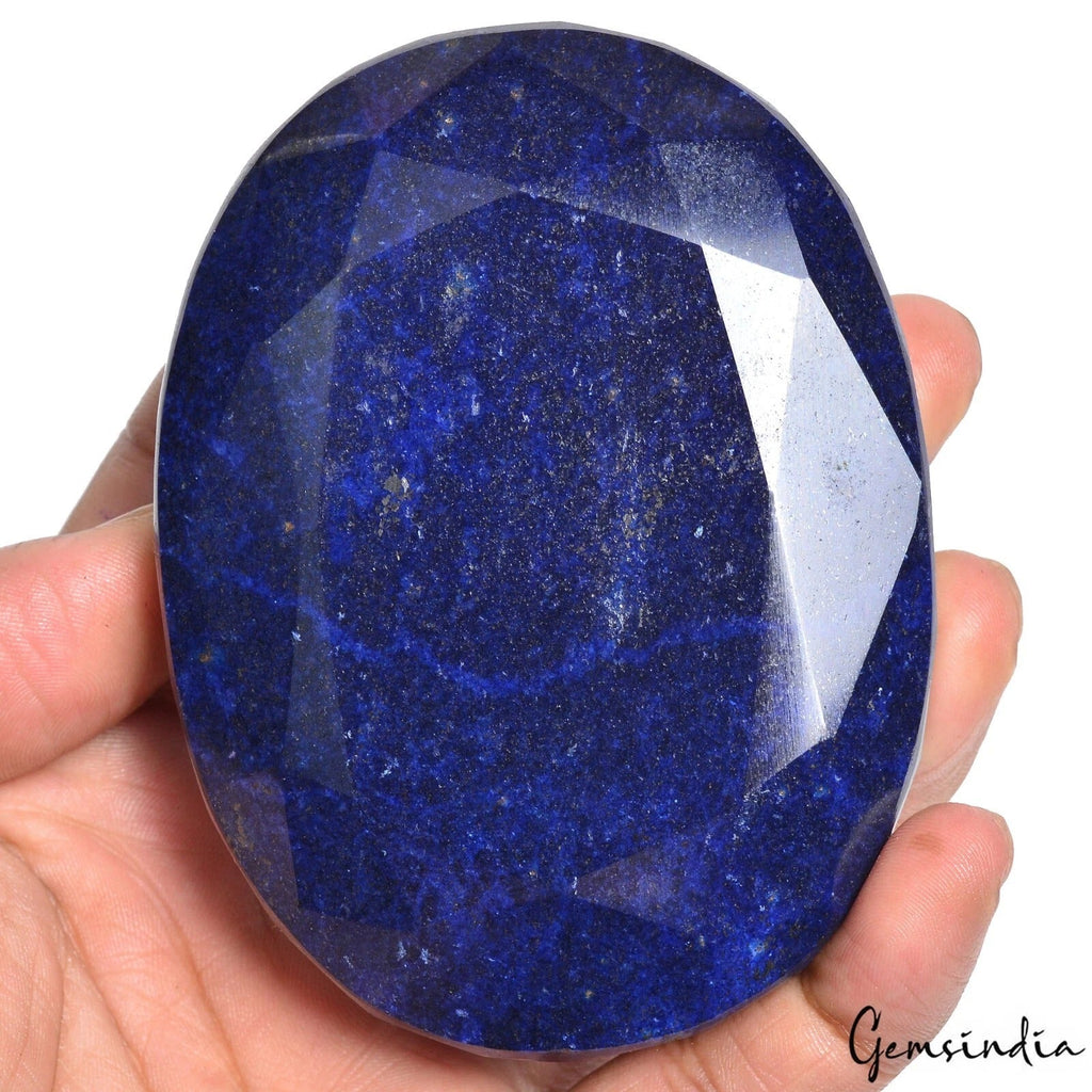 Museum Size 2600 Cts Natural African Blue Sapphire Oval Faceted Huge Loose Gem