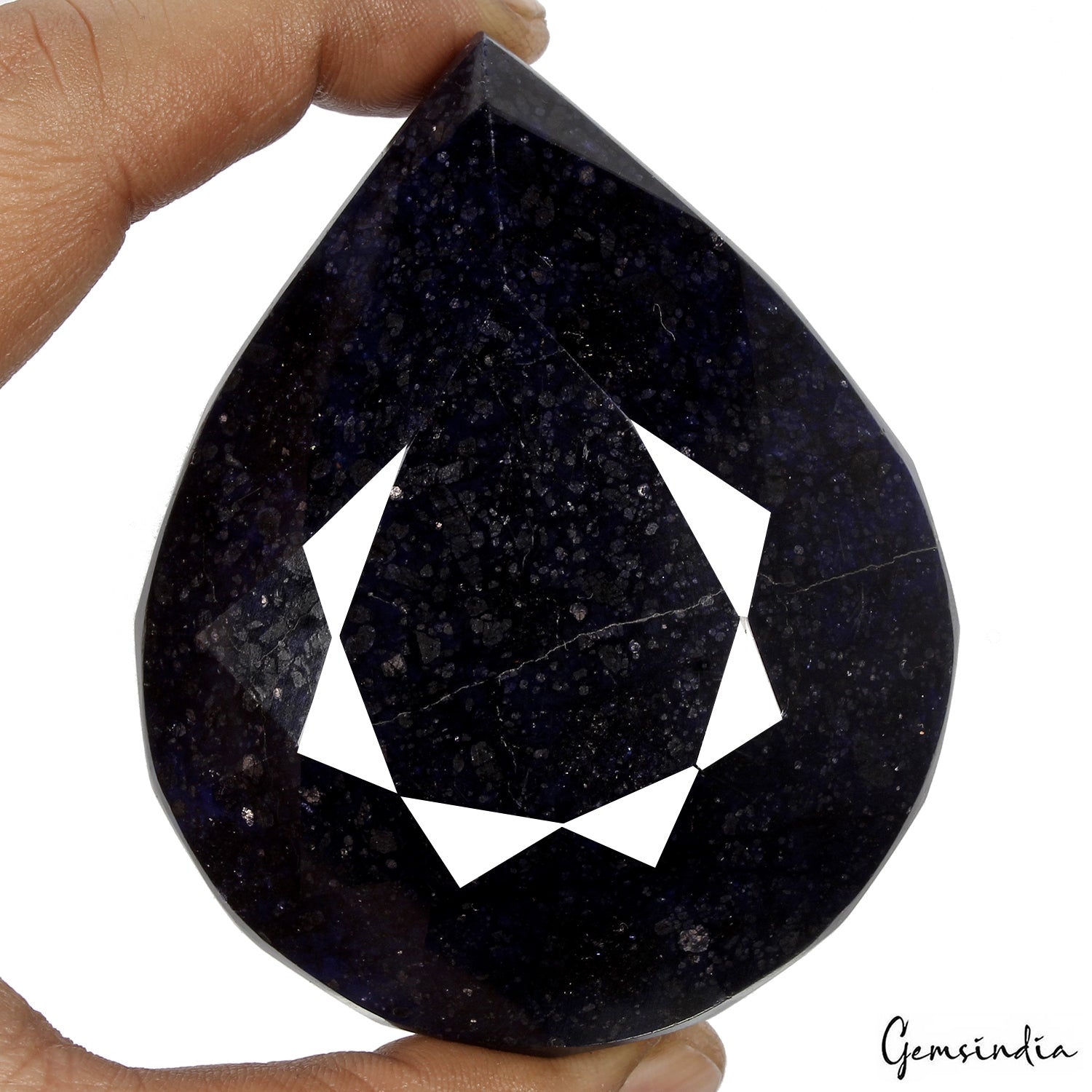 2080 Ct Natural Blue Sapphire Pear Cut Faceted Earth Mined Huge Size Loose Gems