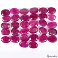 400 Cts Natural Pink Beryl Bixbite USA Oval Cut Loose 14-18mm Gemstones ~ 32 Pcs