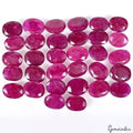 Beryl Lot, Loose Gemstone, Color Enhanced, Pink — 32 Pieces, 14mm to 18mm, 400 Ct