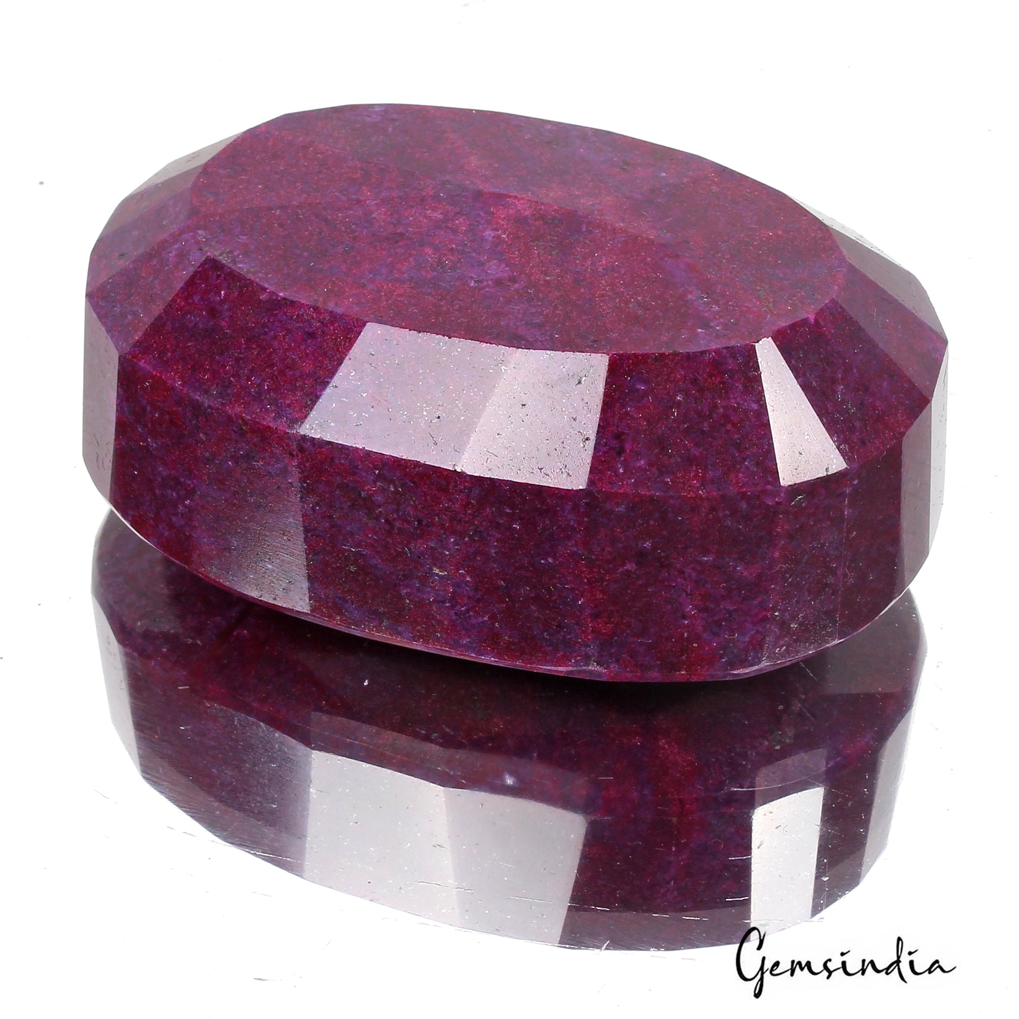 Large Natural Red Ruby 1880 Ct Faceted Oval Ruby Huge Loose Earth Mined Gemstone