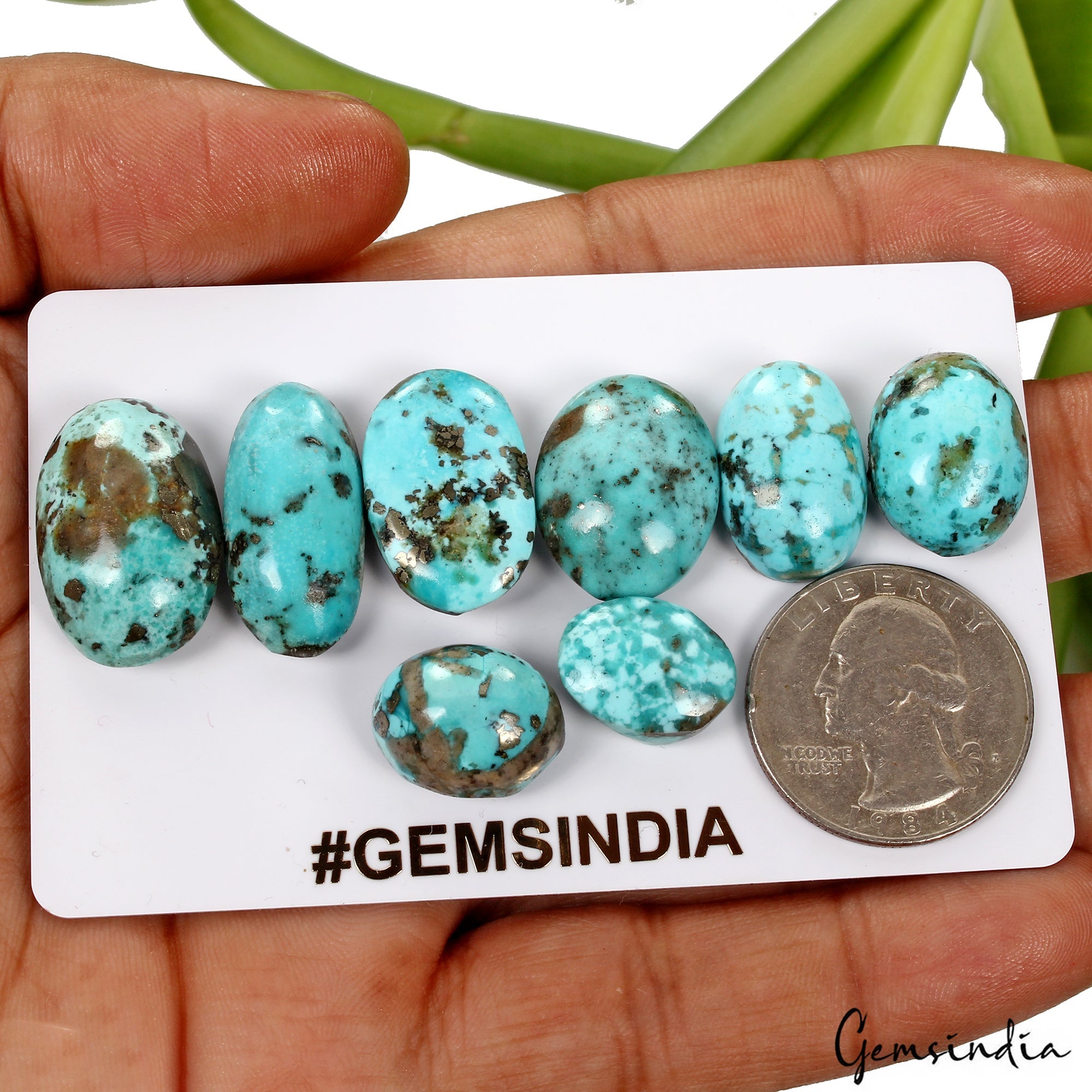 137.60 Ct Natural Hand Cut Blue Turquoise AAA Grade Untreated Cabochon Gemstones