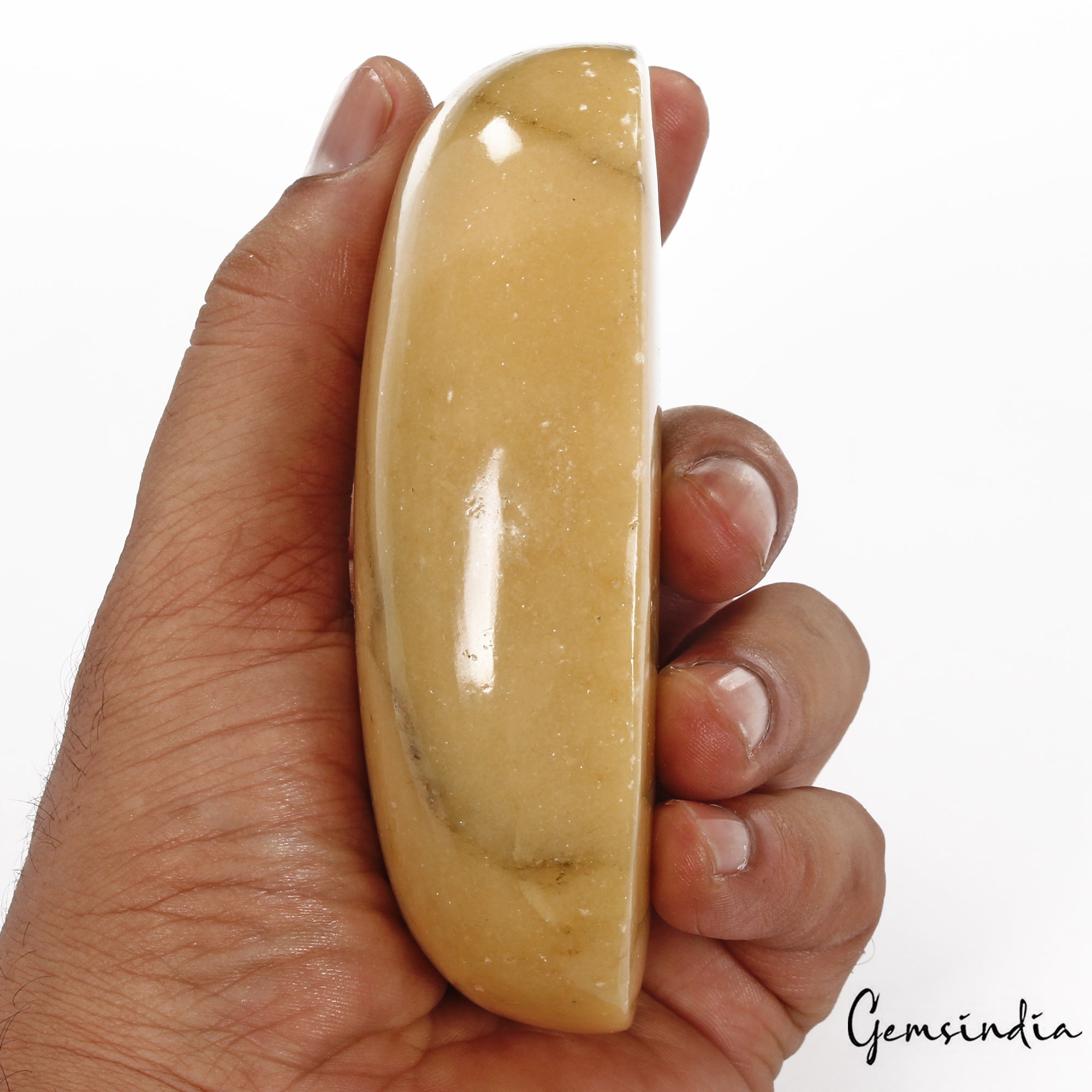 2750 Ct Natural Untreated Yellow Aventurine Oval Huge Size Loose Earth Mined Gem