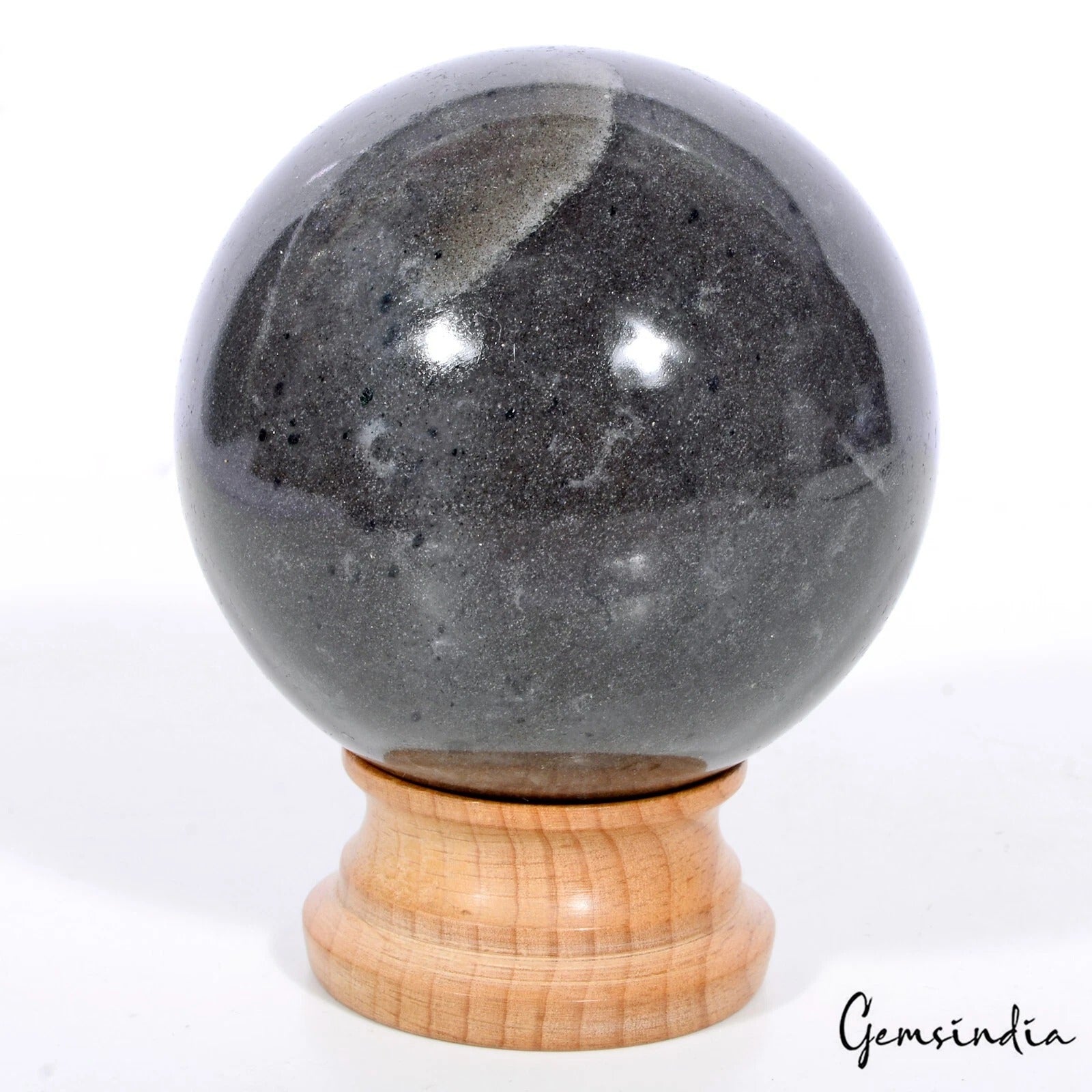 3250 Ct Natural Untreated Kiwi Jasper Healing Crystal Gemstone Sphere With Stand
