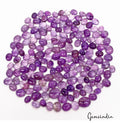 500 Cts/165 Pcs Natural Untreated Purple Amethyst Oval Cab Gemstones for Jewelry