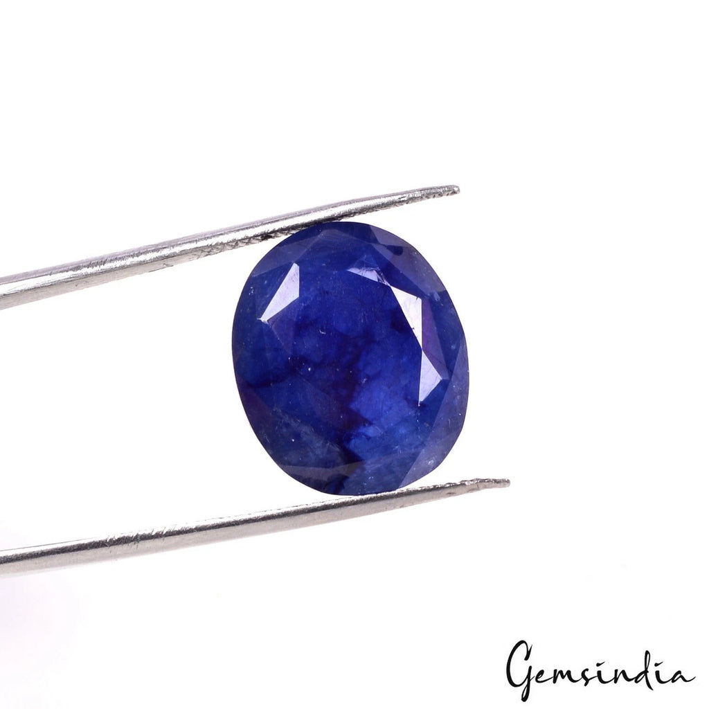 18.80 Ct 16x14mm Natural Ceylon Royal Blue Sapphire Oval Loose Certified Stone