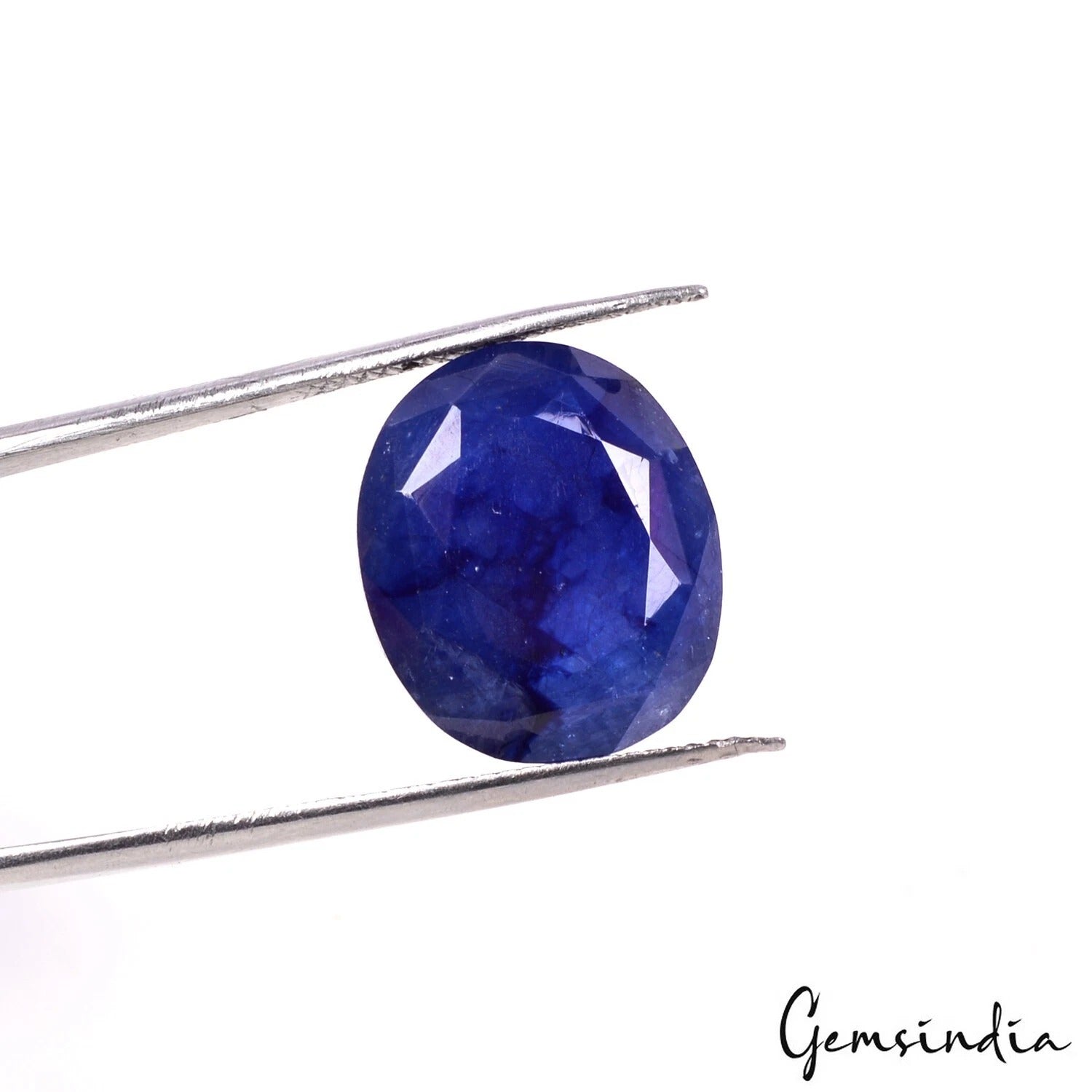 18.80 Ct 16x14mm Natural Ceylon Royal Blue Sapphire Oval Loose Certified Stone