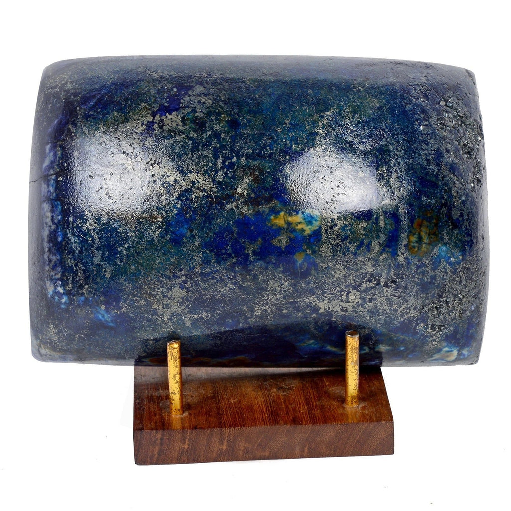 8450 Ct Certified Natural Lapis Lazuli Gold Flecks Large Gemstone for Collection