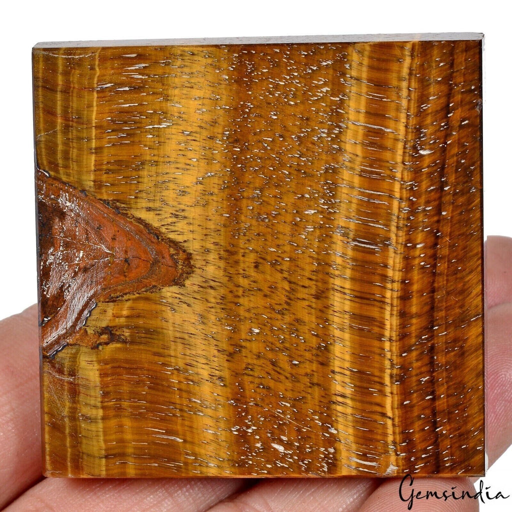 690Ct/41mm Natural Tiger eye Crystal Reiki Chakra Healing/Reiki Gemstone Pyramid