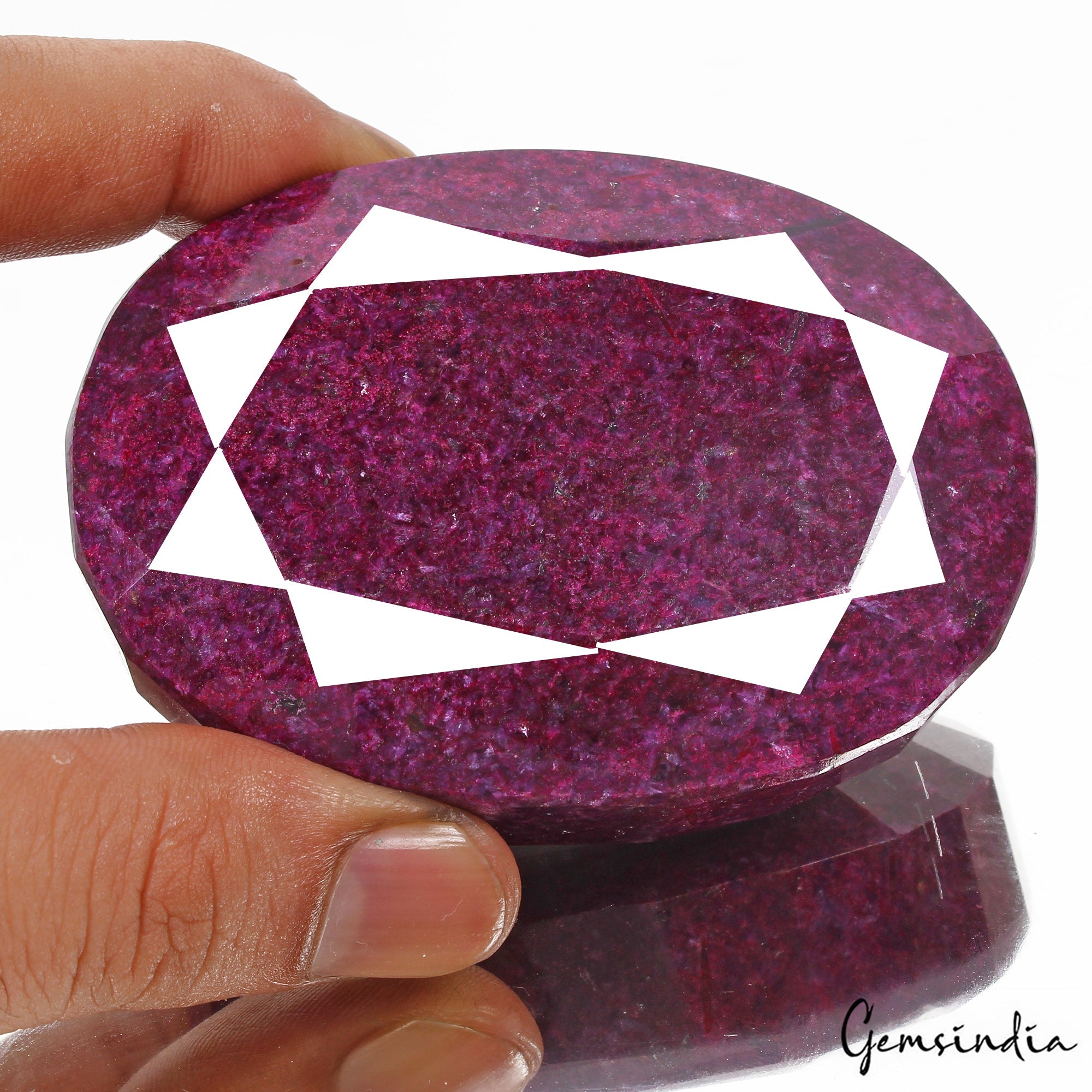 1530 Cts Natural African Pink Red Ruby Oval Cut Huge Size Loose Museum Size Gem