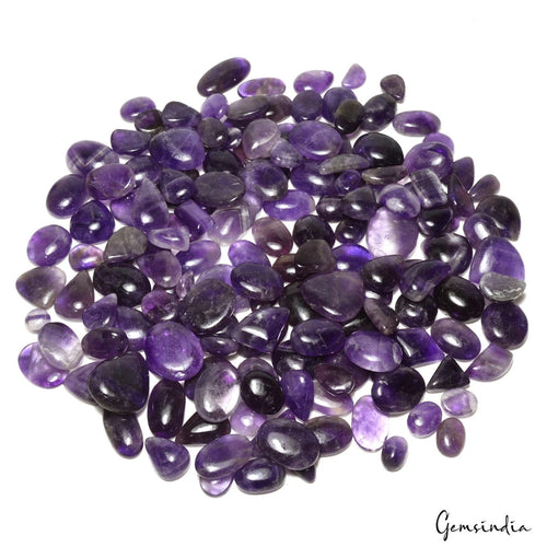 Amethyst Lot, Cabochon — 159 Pieces, 10mm to 32mm, 2760 Ct, Brazil