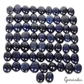 1450 Ct Natural Deep Blue Sapphire Oval Cabochon 16- 21mm Loose Gemstones/ 65 Pc