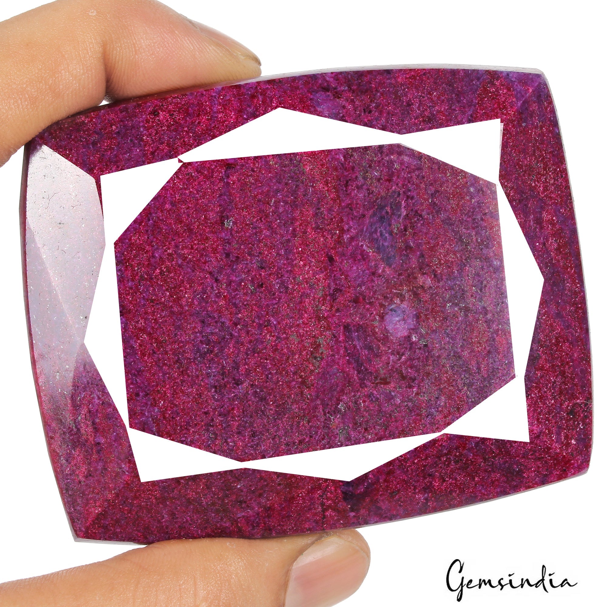 2430 Ct Large Natural Red Ruby Cushion Cut Earth Mined Museum Size Loose Gems