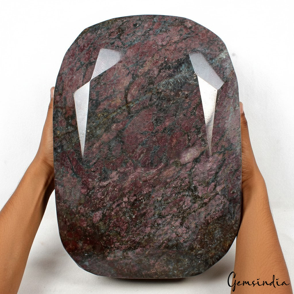 49 Kilo Natural Red Ruby Specimen Untreated Huge Polished Gemstone Museum Grade