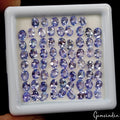 70 Pc Natural Blue Tanzanite Oval cut 4x3mm Loose Unheated Jewelry Gemstones Lot