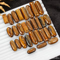 Natural Tiger Eye Mix Shape Cabochon Loose Gemstone Lot 29 Pcs 18-35 MM 460 Cts