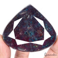 1540 Ct Natural Untreated Ruby Kyanite Pear Faceted Huge Loose Madagascar Gem