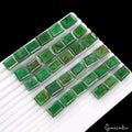 520 Ct Natural Untreated Green Brazilian Emerald Baguette Cut Loose Gemstone Lot