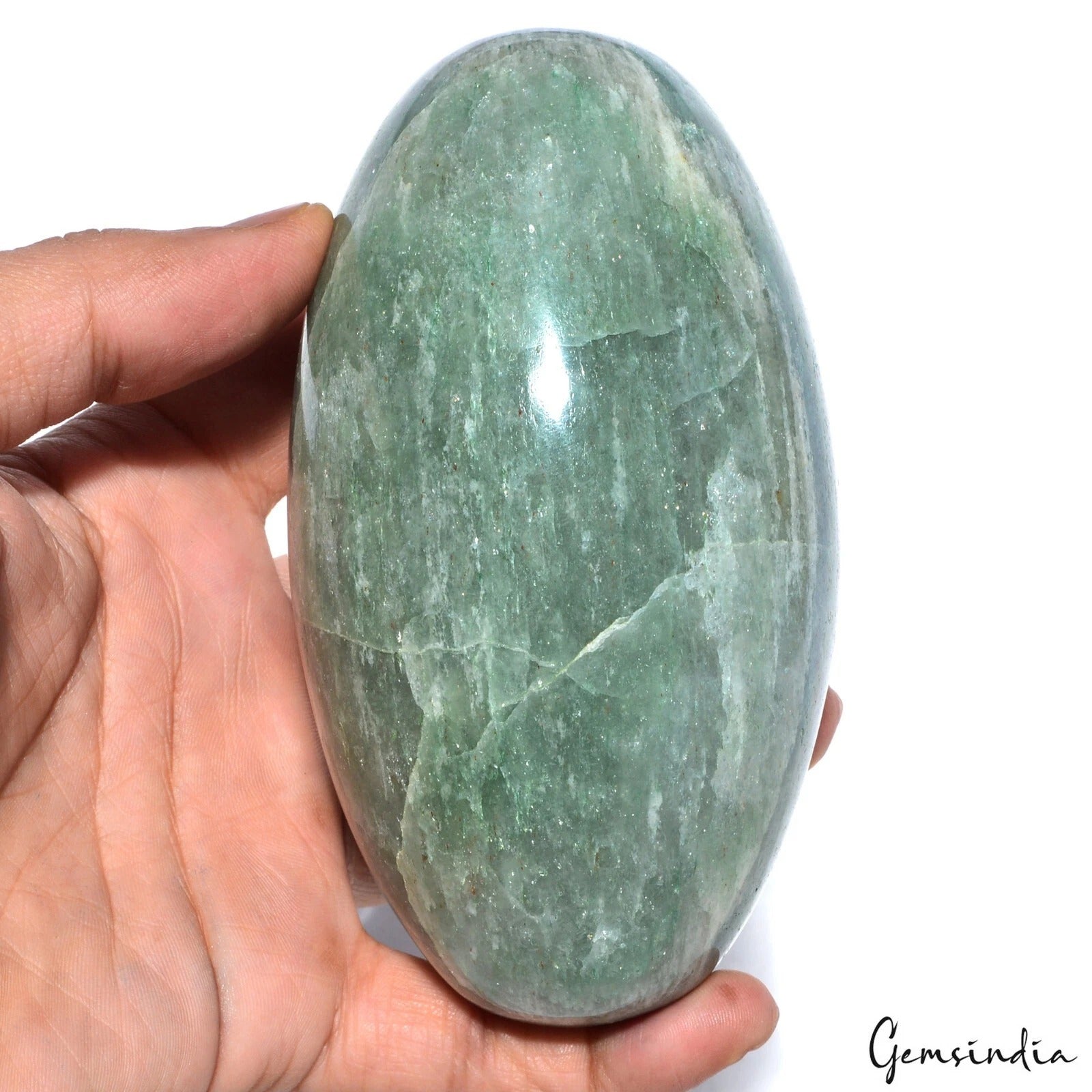 3940 Ct Natural Untreated Green Aventurine Egg Gems Healing Crystal Mineral Gems